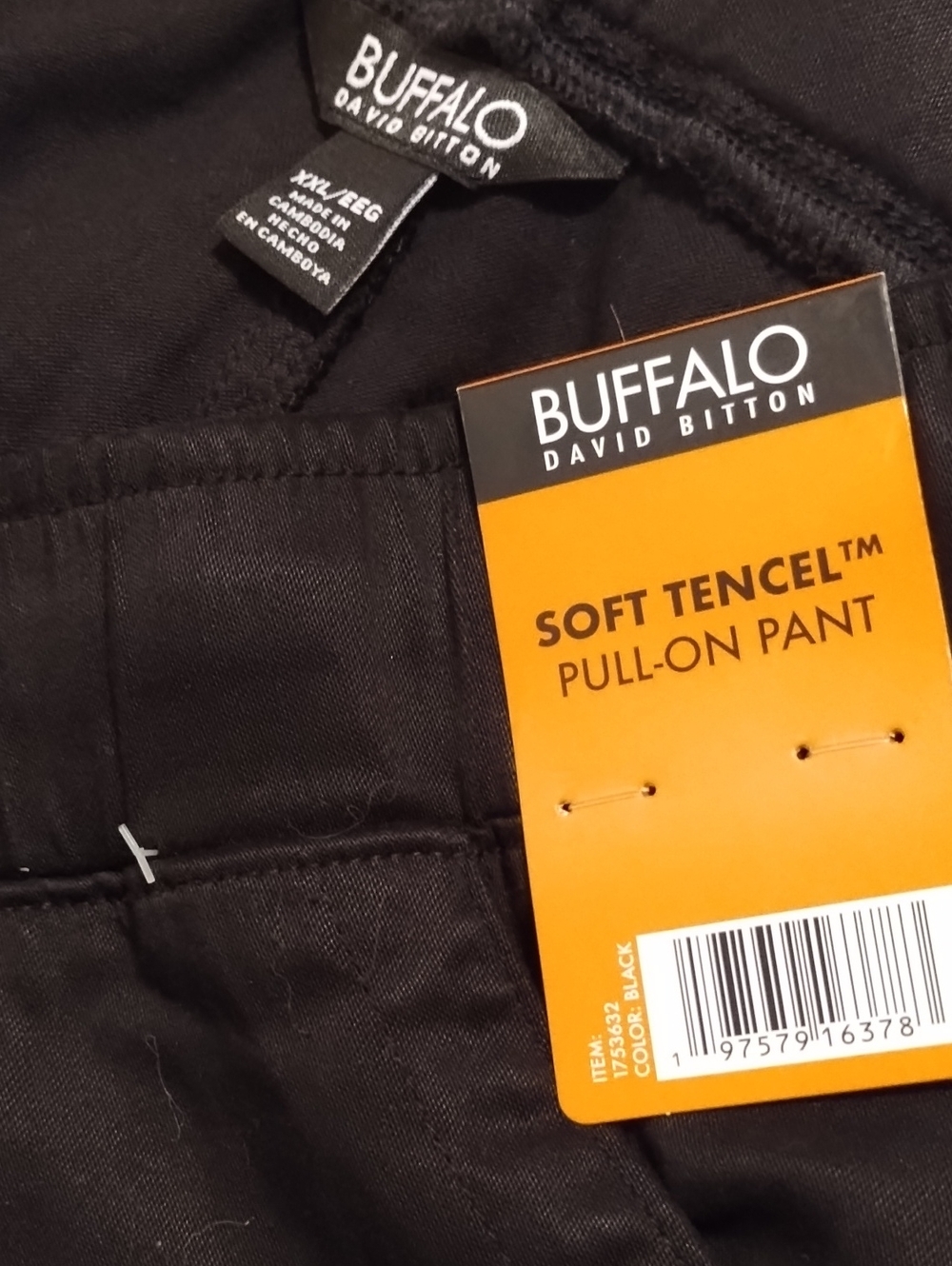 BUFFALO NWT PullOn Pant XXL